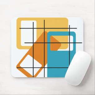 Grid Rectangles  Mouse Pad