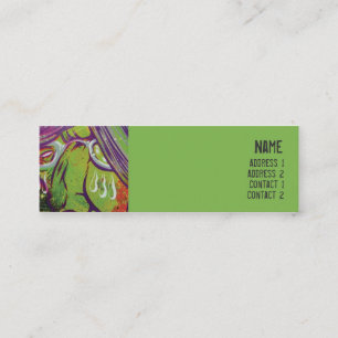 Grid - Skinny Mini Business Card