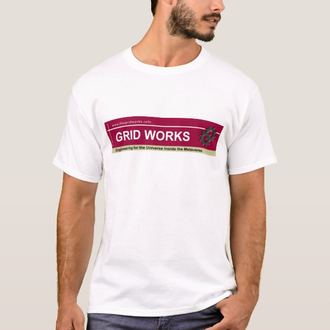 Grid Works Basic T-shirt for Men (Front)