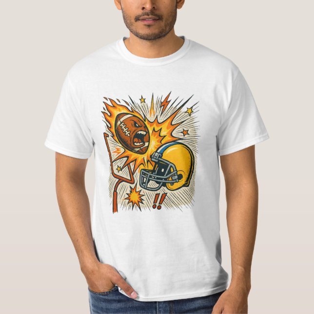 Gridiron Impact: Kaboom & Smash! T-Shirt (Front)