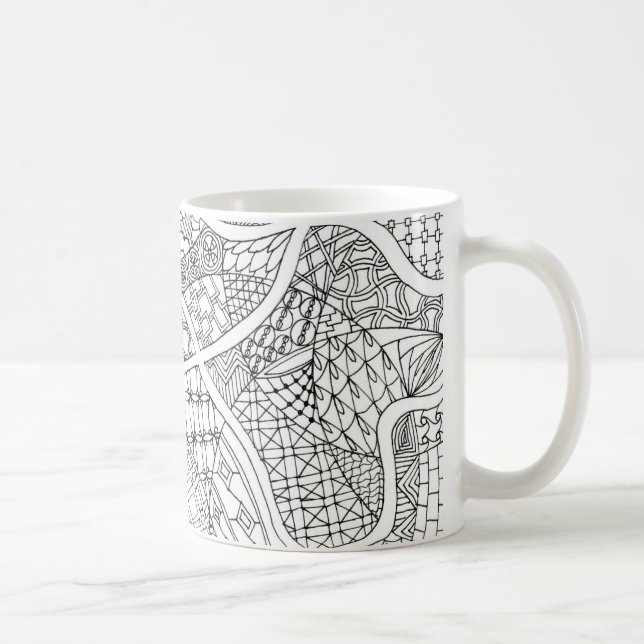 Gridline Coffee Mug (Right)