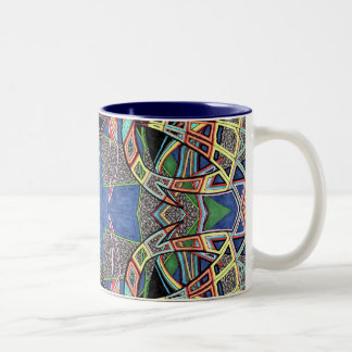 Gridlokt Two-Tone Coffee Mug