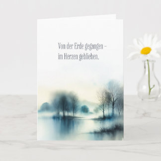grief card "remained in the heart"