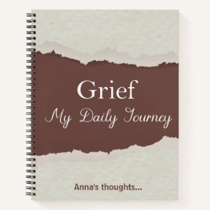 Grief: My Daily Journal Lined Notebook