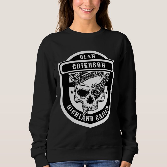 Grierson Scottish Clan Games Sweatshirt (Front)