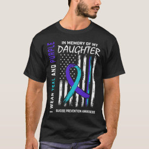 Grieving Daughter Suicide Awareness Prevention Ame T-Shirt