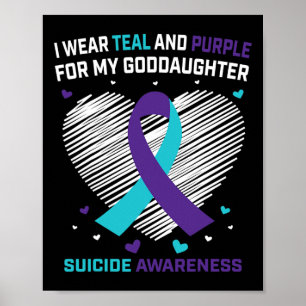 Grieving Gifts Loss Goddaughter Suicide Awareness  Poster