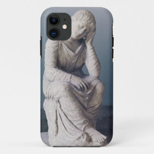 Grieving maiden, Attic, Greece, c.330 BC (stone) iPhone 11 Case