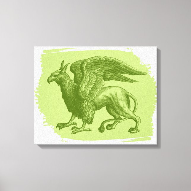 Griffin Animal Canvas Print (Front)