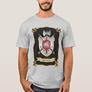 Griffin Battle Crest Black T-Shirt