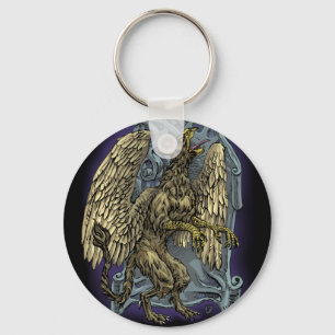Griffin Crest Keychain