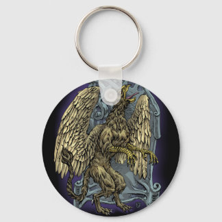 Griffin Crest Keychain