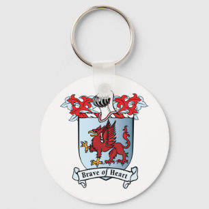 Griffin Crest Keychain