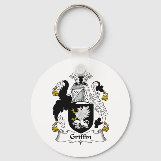 Griffin Family Crest Keychain (Front)