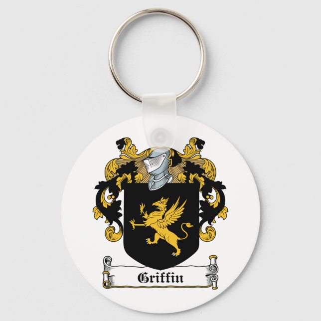 Griffin Family Crest Keychain (Front)
