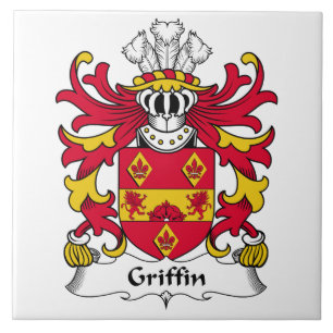 Griffin Family Crest Tile