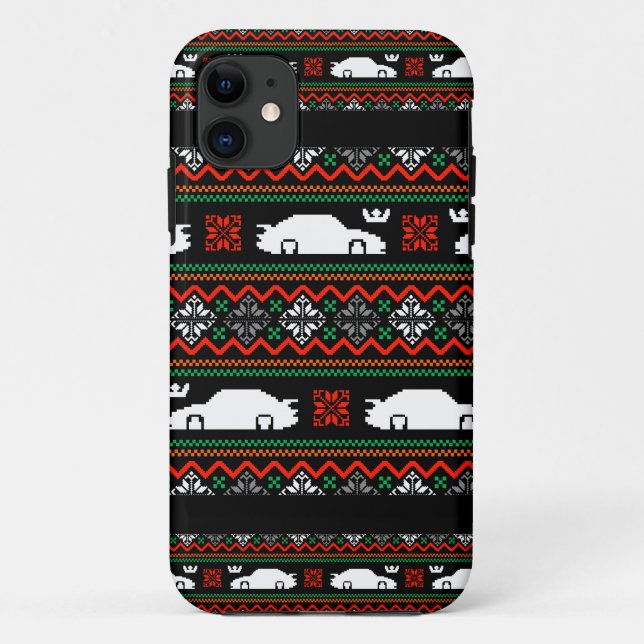 Griffin Gear Saab 900 turbo spg fair isle phone Case-Mate iPhone Case (Back)