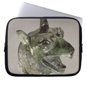 Griffin head, fragment of a cauldron attachment, f laptop sleeve