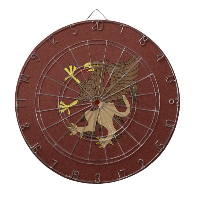 Griffin Rampant Dartboard (Front)