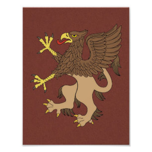 Griffin Rampant Photo Print