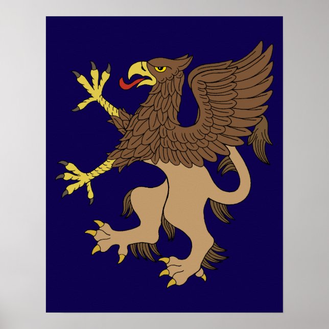 Griffin Rampant Poster (Front)