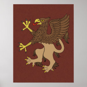 Griffin Rampant Poster