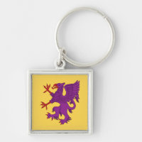 Griffin Rampant Purpure