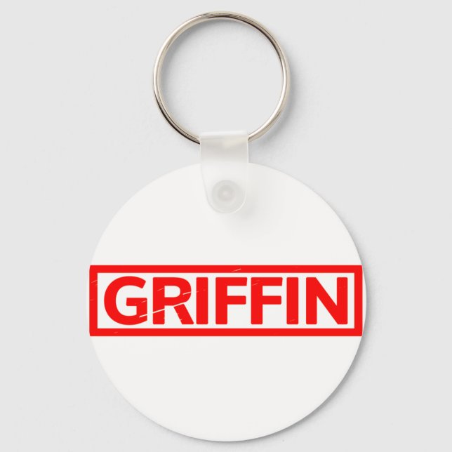 Griffin Stamp Keychain (Front)