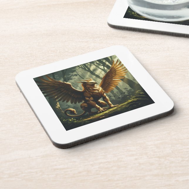 Griffin Themed Coaster (Left Side)