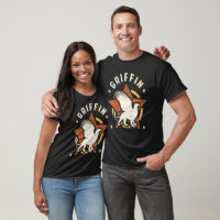 Griffin Vintage Retro Classic T Shirt Zazzle