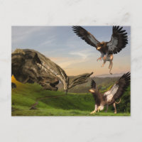 Griffin Vs Wyvern Fire Breathing Dragon Battle