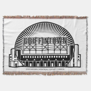 Griffintown Landmark Throw Blanket