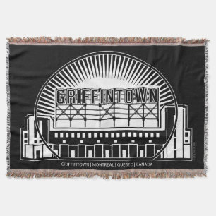 Griffintown Landmark Throw Blanket