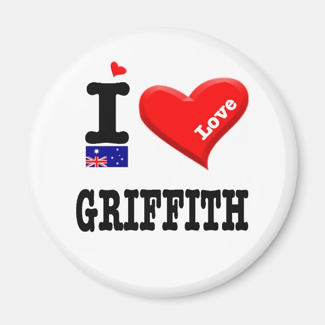 GRIFFITH - I Love Magnet (Front)