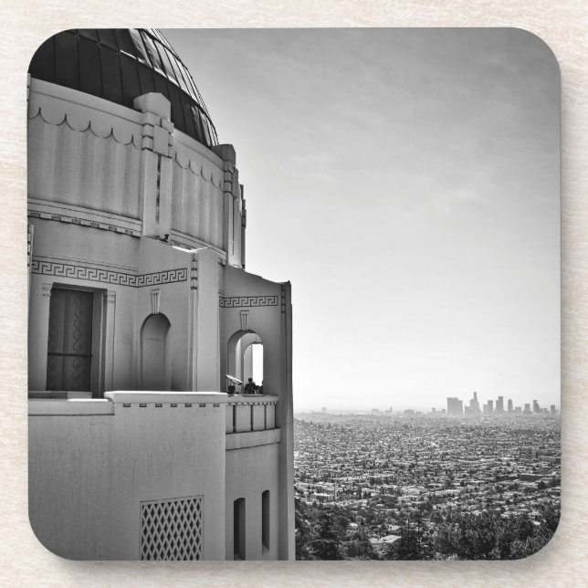 Griffith Observatory and Downtown Los Angeles Coaster (Front)