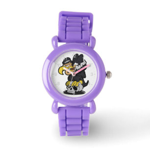 Griffon Vulture cartoon   choose background colour Watch