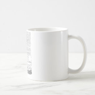 Griffonnage d'or sur la tasse de plage