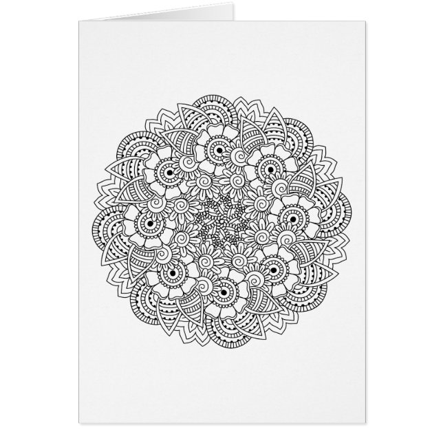 Griffonnage rond de conception (Devant)