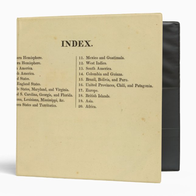 Grigg's American school atlas Binder (Front/Inside)
