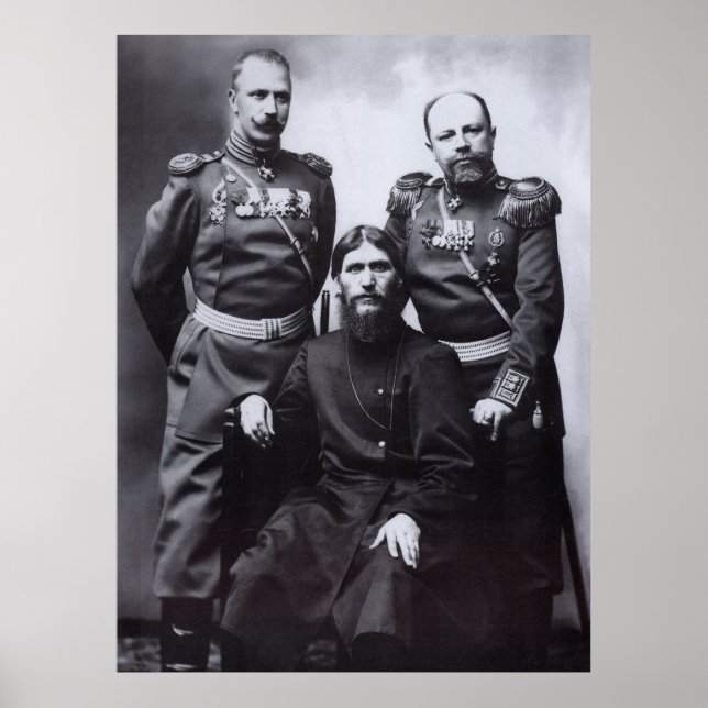 Grigori Rasputin General Putyatin Colonel Lotman Poster (Front)