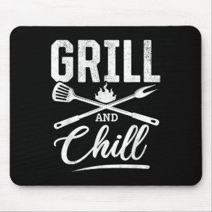 Grill And Chill Bbq Grilling Tools Bbq Lover & Mouse Pad