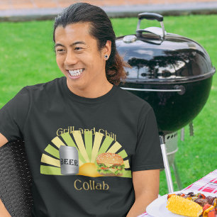 Grill and Chill Collab Tri-Blend Shirt