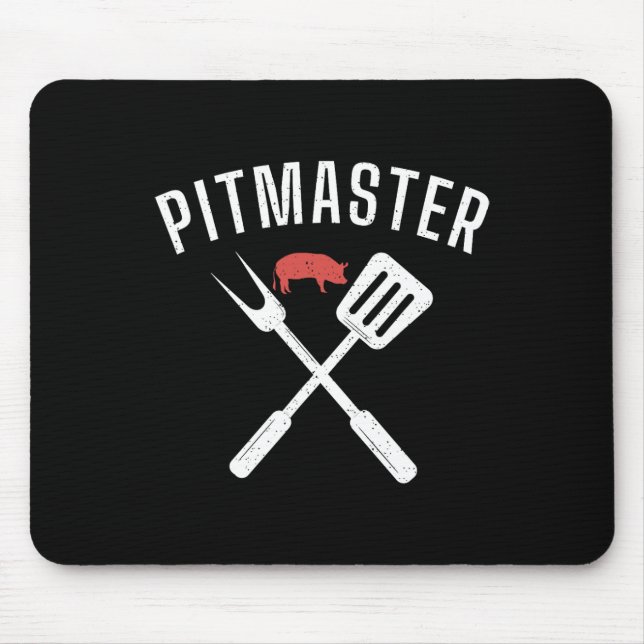 Grill Barbecue Grilling Pitmaster  Mouse Pad (Front)