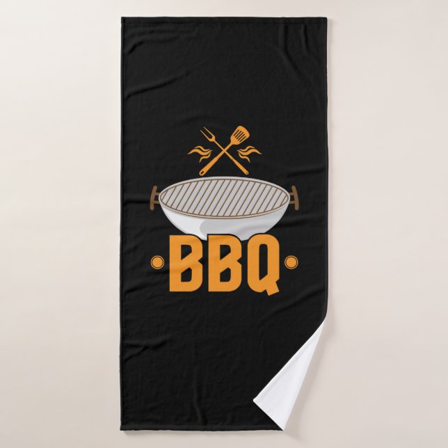 Grill BBQ Bath Towel (Bath Towel)