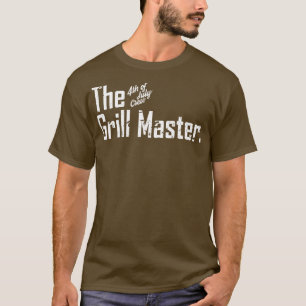 Grill BBQ Master 4th Of July Crew T-Shirt