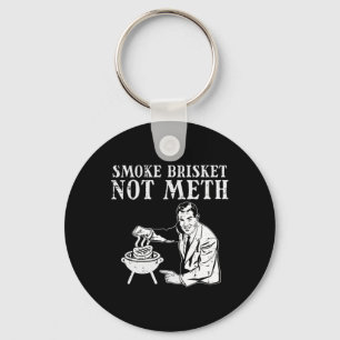 Grill Brisket Fun Bbq Barbecue Meat Grilling Maste Keychain