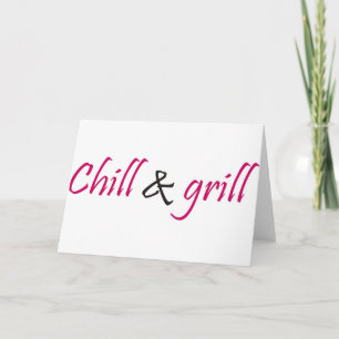 Grill Card