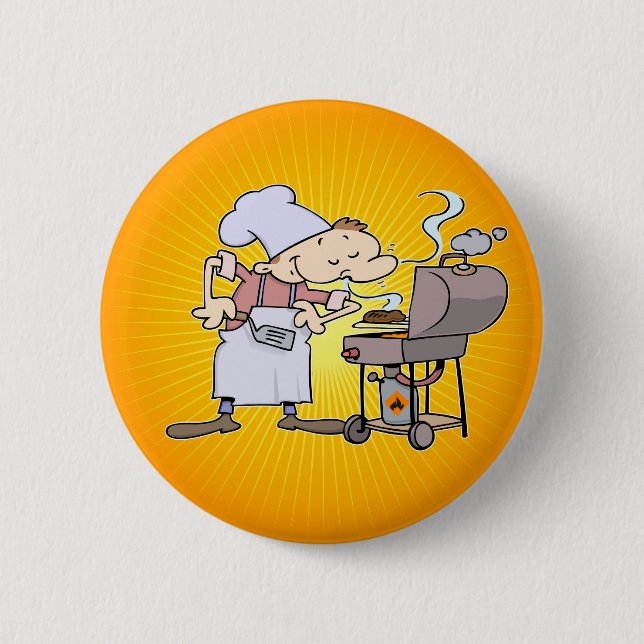 Grill Chef 2 Inch Round Button (Front)