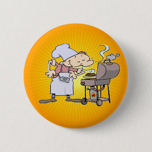 Grill Chef 2 Inch Round Button