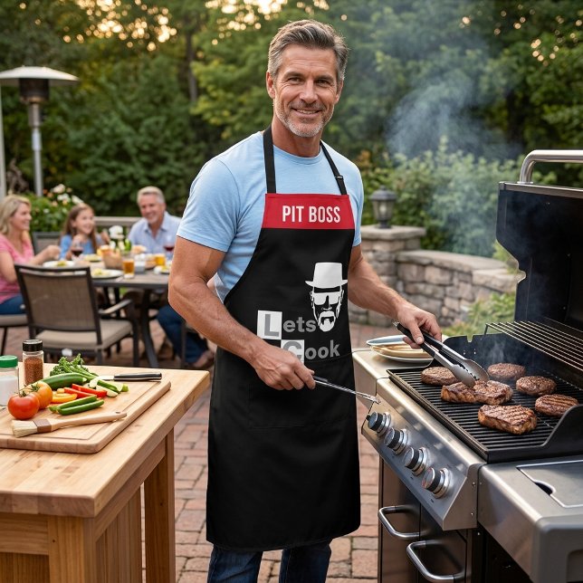 Grill Chef Apron - Funny Lets Cook Attitude Gift (Creator Uploaded)